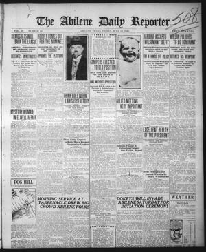 The Abilene Daily Reporter (Abilene, Tex.), Vol. 33, No. 161, Ed. 1 Friday, June 18, 1920