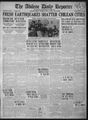 The Abilene Daily Reporter (Abilene, Tex.), Vol. 24, No. 158, Ed. 1 Tuesday, November 14, 1922