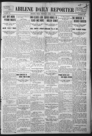 Abilene Daily Reporter (Abilene, Tex.), Vol. 15, No. 200, Ed. 1 Thursday, April 27, 1911