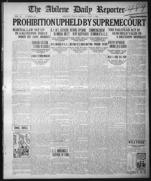 The Abilene Daily Reporter (Abilene, Tex.), Vol. 33, No. 149, Ed. 1 Monday, June 7, 1920