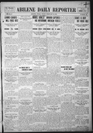 Abilene Daily Reporter (Abilene, Tex.), Vol. 15, No. 146, Ed. 1 Friday, February 24, 1911