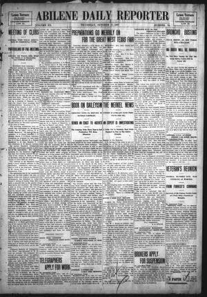 Abilene Daily Reporter (Abilene, Tex.), Vol. 12, No. 74, Ed. 1 Thursday, October 17, 1907