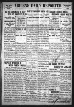 Primary view of object titled 'Abilene Daily Reporter (Abilene, Tex.), Vol. 12, No. 102, Ed. 1 Tuesday, November 19, 1907'.