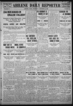 Abilene Daily Reporter (Abilene, Tex.), Vol. 15, No. 90, Ed. 1 Wednesday, December 21, 1910