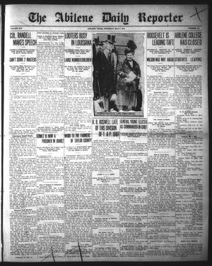 The Abilene Daily Reporter (Abilene, Tex.), Vol. 14, No. 111, Ed. 1 Thursday, May 9, 1912