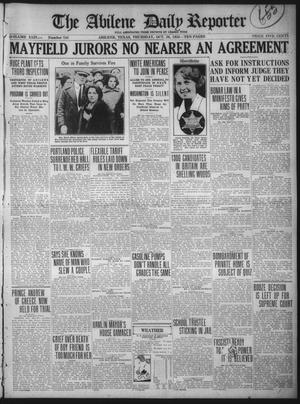 The Abilene Daily Reporter (Abilene, Tex.), Vol. 24, No. 144, Ed. 1 Thursday, October 26, 1922