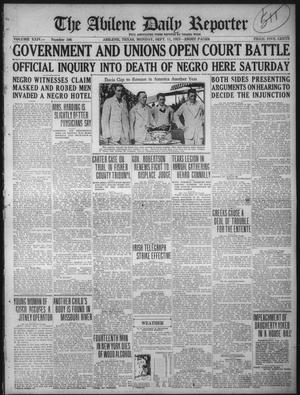 The Abilene Daily Reporter (Abilene, Tex.), Vol. 24, No. 106, Ed. 1 Monday, September 11, 1922