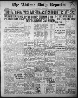The Abilene Daily Reporter (Abilene, Tex.), Vol. 20, No. 176, Ed. 1 Monday, October 9, 1916
