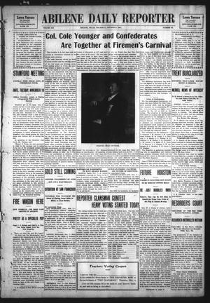 Abilene Daily Reporter (Abilene, Tex.), Vol. 12, No. 92, Ed. 1 Thursday, November 7, 1907