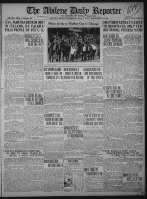 The Abilene Daily Reporter (Abilene, Tex.), Vol. 24, No. 53, Ed. 1 Thursday, July 6, 1922