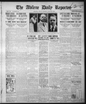 The Abilene Daily Reporter (Abilene, Tex.), Vol. 33, No. 164, Ed. 1 Tuesday, June 22, 1920