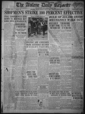 Primary view of object titled 'The Abilene Daily Reporter (Abilene, Tex.), Vol. 24, No. 49, Ed. 1 Sunday, July 2, 1922'.