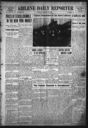 Abilene Daily Reporter (Abilene, Tex.), Vol. 12, No. 84, Ed. 1 Tuesday, October 29, 1907