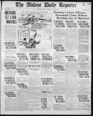 The Abilene Daily Reporter (Abilene, Tex.), Vol. 22, No. 75, Ed. 1 Friday, June 14, 1918