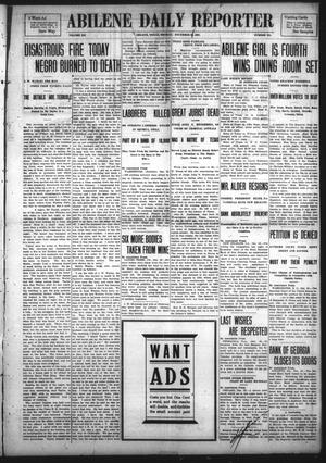 Abilene Daily Reporter (Abilene, Tex.), Vol. 12, No. 131, Ed. 1 Sunday, December 22, 1907