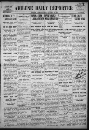 Abilene Daily Reporter (Abilene, Tex.), Vol. 15, No. 32, Ed. 1 Saturday, October 15, 1910