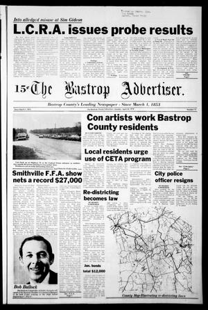 The Bastrop Advertiser (Bastrop, Tex.), Vol. [125], No. 12, Ed. 1 Monday, April 10, 1978