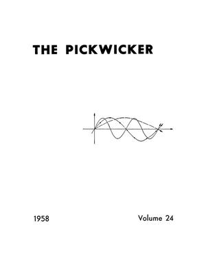 The Pickwicker, Volume 24, 1958