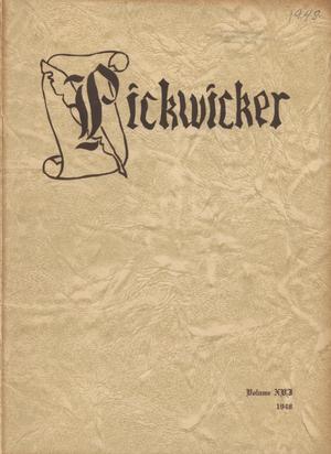 The Pickwicker, Volume 16, 1948