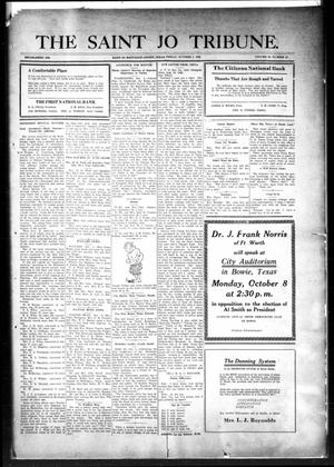 The Saint Jo Tribune (Saint Jo, Tex.), Vol. 30, No. 45, Ed. 1 Friday, October 5, 1928