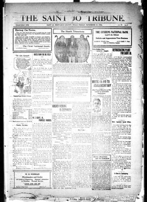 Primary view of object titled 'The Saint Jo Tribune (Saint Jo, Tex.), Vol. 29, No. 1, Ed. 1 Friday, November 19, 1926'.