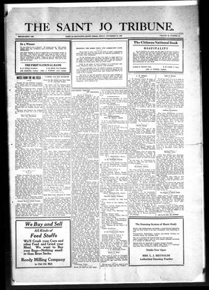 The Saint Jo Tribune (Saint Jo, Tex.), Vol. 30, No. 52, Ed. 1 Friday, November 23, 1928