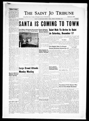 Primary view of object titled 'The Saint Jo Tribune (Saint Jo, Tex.), Vol. 63, No. 2, Ed. 1 Friday, December 9, 1960'.