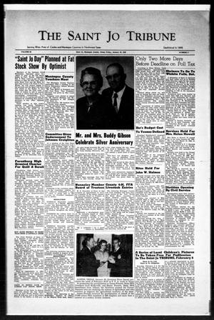 The Saint Jo Tribune (Saint Jo, Tex.), Vol. 62, No. 9, Ed. 1 Friday, January 29, 1960