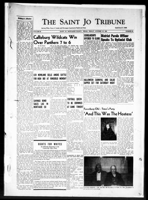 The Saint Jo Tribune (Saint Jo, Tex.), Vol. 62, No. 48, Ed. 1 Saturday, October 29, 1960