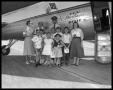 Photograph: Kids boarding aircraft