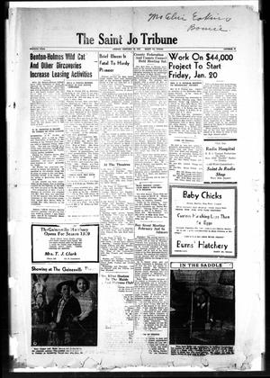 The Saint Jo Tribune (Saint Jo, Tex.), Vol. [41], No. 31, Ed. 1 Friday, January 20, 1939