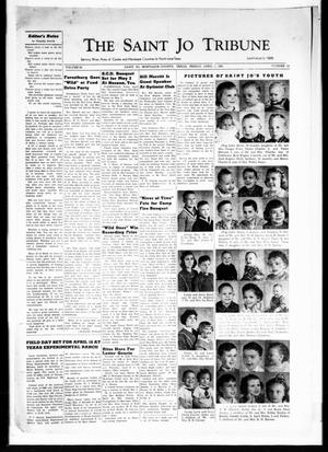 The Saint Jo Tribune (Saint Jo, Tex.), Vol. 63, No. 19, Ed. 1 Friday, April 7, 1961