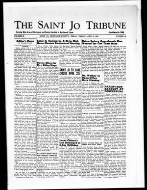 The Saint Jo Tribune (Saint Jo, Tex.), Vol. 65, No. 20, Ed. 1 Friday, April 12, 1963