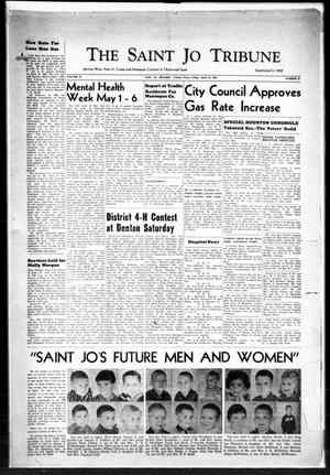 Primary view of object titled 'The Saint Jo Tribune (Saint Jo, Tex.), Vol. 62, No. 21, Ed. 1 Friday, April 22, 1960'.