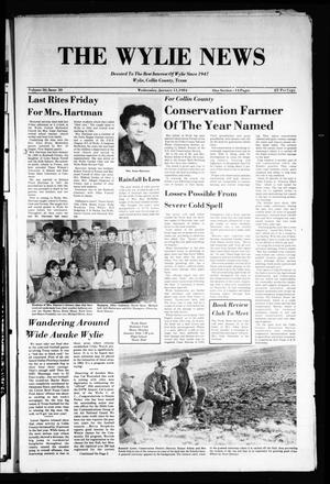 The Wylie News (Wylie, Tex.), Vol. 36, No. 30, Ed. 1 Wednesday, January 11, 1984