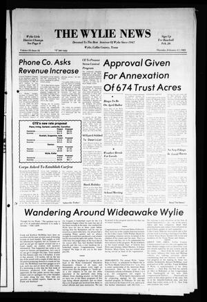 The Wylie News (Wylie, Tex.), Vol. 35, No. 35, Ed. 1 Thursday, February 17, 1983