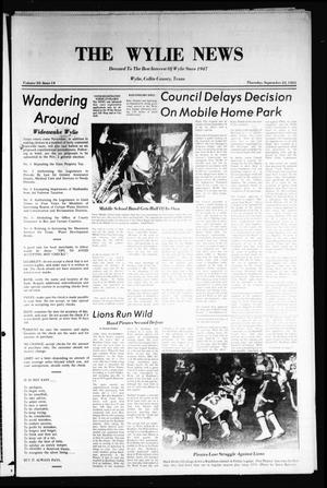 The Wylie News (Wylie, Tex.), Vol. 35, No. 14, Ed. 1 Thursday, September 23, 1982
