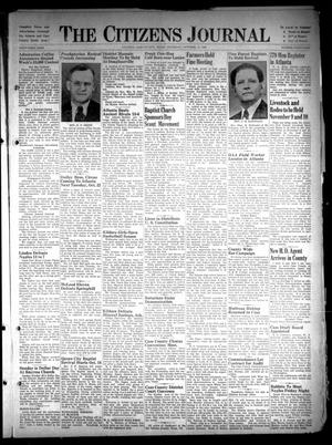 The Citizens Journal (Atlanta, Tex.), Vol. 61, No. 41, Ed. 1 Thursday, October 17, 1940