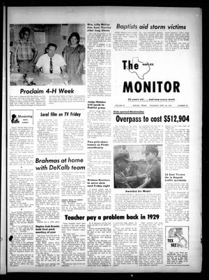 The Naples Monitor (Naples, Tex.), Vol. 82, No. 10, Ed. 1 Thursday, September 28, 1967