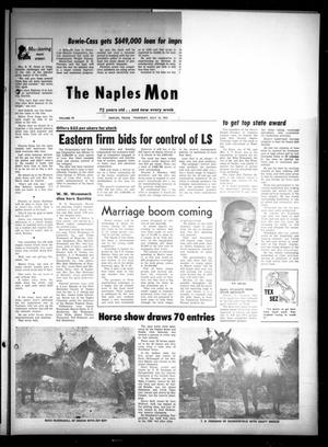 Primary view of object titled 'The Naples Monitor (Naples, Tex.), Vol. 79, No. [52], Ed. 1 Thursday, July 15, 1965'.