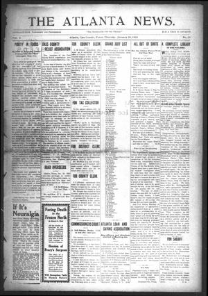 The Atlanta News. (Atlanta, Tex.), Vol. 10, No. 23, Ed. 1 Thursday, January 20, 1910