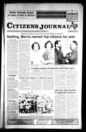 Citizens Journal (Atlanta, Tex.), Vol. 112, No. 91, Ed. 1 Wednesday, April 10, 1991