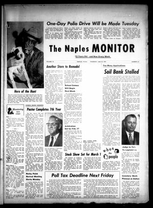 The Naples Monitor (Naples, Tex.), Vol. 72, No. 26, Ed. 1 Thursday, January 23, 1958