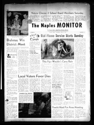 The Naples Monitor (Naples, Tex.), Vol. 71, No. 36, Ed. 1 Thursday, April 4, 1957