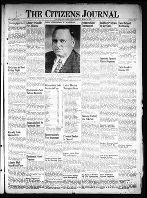 The Citizens Journal (Atlanta, Tex.), Vol. 59, No. 10, Ed. 1 Thursday, March 17, 1938