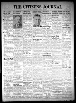 The Citizens Journal (Atlanta, Tex.), Vol. 61, No. 22, Ed. 1 Thursday, June 6, 1940