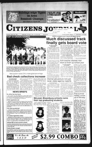 Citizens Journal (Atlanta, Tex.), Vol. 112, No. 102, Ed. 1 Sunday, May 26, 1991