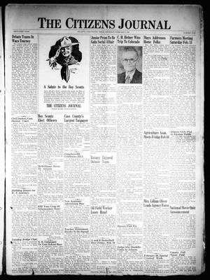 The Citizens Journal (Atlanta, Tex.), Vol. 61, No. 5, Ed. 1 Thursday, February 9, 1939