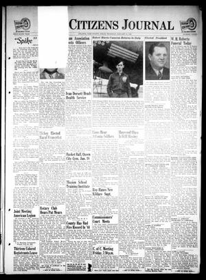 The Citizens Journal (Atlanta, Tex.), Vol. 66, No. 3, Ed. 1 Thursday, January 18, 1945