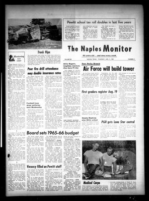 The Naples Monitor (Naples, Tex.), Vol. 80, No. 3, Ed. 1 Thursday, August 5, 1965